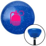 Pink Grenade Blue Retro Metal Flake Knob W/ M16X1.5 Insert Shifter Auto. Fixed Price $89.95.